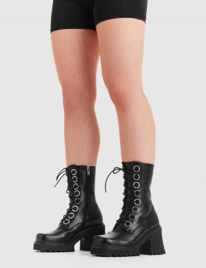 Lamoda Bulletproof Fornido Plataforma Ankle Boots Rosas | 7450QZAPL
