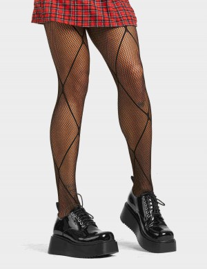 Lamoda Carry On Fornido Plataforma Shoes Negros | 8097ZAPKO