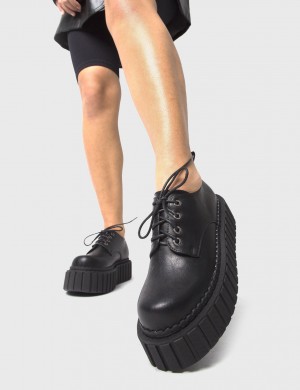 Lamoda Freaky Creepy Fornido Creepers Negros | 0694VQTRX