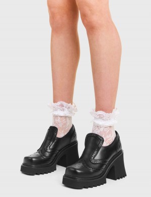 Lamoda Good Evening Fornido Shoes Negros | 3876NJTXR
