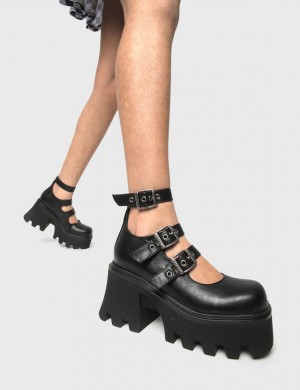 Lamoda Spirits Fornido Mary Jane Shoes Negros | 3592DZQKT